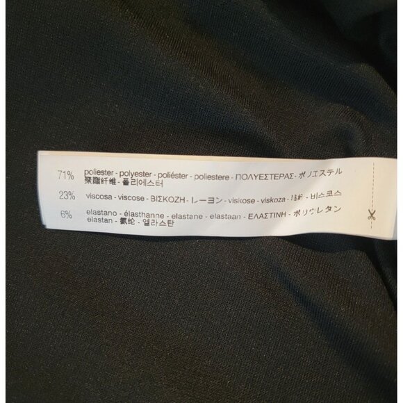 Zara Trafaluc White and Black Colorblock Above Knee Dress Sz M - Picture 4 of 4